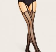 Punk Netted Mesh Tight