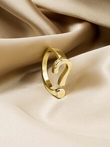 Question Mark Cuff Ring