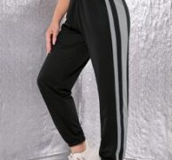 Quick-Drying Side Stripe Sports Pants