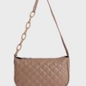 Quilted Baguette Bag