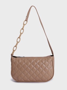 Quilted Baguette Bag