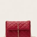 Quilted Flap Crossbody Bag