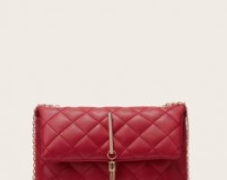 Quilted Flap Crossbody Bag