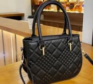Quilted Satchel Bag