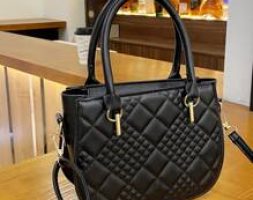 Quilted Satchel Bag