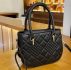 Quilted Satchel Bag