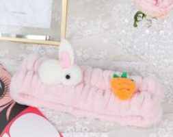 Rabbit Decor Bath Headband