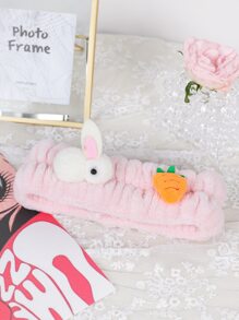 Rabbit Decor Bath Headband