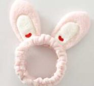 Rabbit Ear Detail Bath Headband