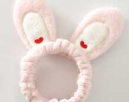 Rabbit Ear Detail Bath Headband