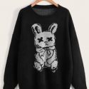 Rabbit Pattern Sweater