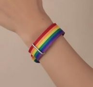 Rainbow Buckle Bracelet