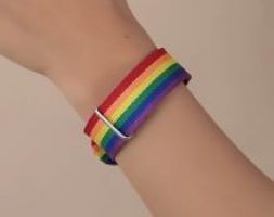 Rainbow Buckle Bracelet