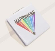 Rainbow Pattern Foldable Makeup Mirror