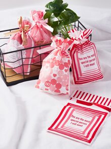 Random 4pcs Drawstring Gift Bag