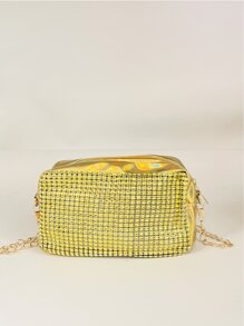 Rhinestone Crossbody Bag