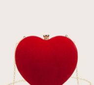 Rhinestone Decor Chain Novelty Bag