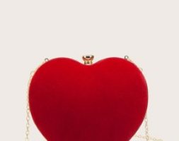 Rhinestone Decor Chain Novelty Bag