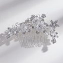 Rhinestone Decor Hairpin Comb