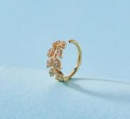 Rhinestone Decor Nose Ring