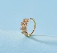 Rhinestone Decor Nose Ring