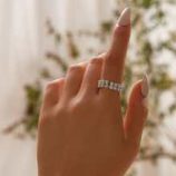 Rhinestone Decor Ring