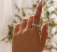 Rhinestone Decor Ring