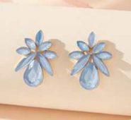 Rhinestone Drop Earrings