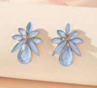 Rhinestone Drop Earrings