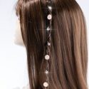 Rhinestone & Flower Decor Hair Accessory