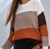 Ribbed Colorblock Sweater