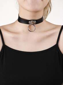 Ring Decor Choker