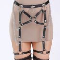 Ring Linked Garter Belt