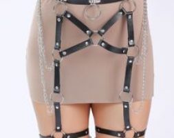 Ring Linked Garter Belt