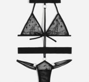 Ring Linked Lingerie Set