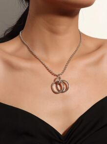 Ring Pendant Necklace