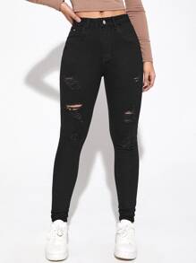 Ripped Skinny Jeans