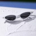 Rivet Decor Cat Eye Sunglasses