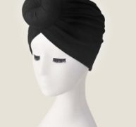 Round Decor Turban Hat