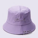 Safety Pin Decor Bucket Hat