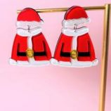 Santa Claus Drop Earrings