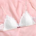 Scallop Trim Lace Bra