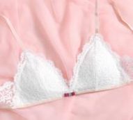 Scallop Trim Lace Bra