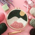 Scenery DIY Poke Embroidery Kit