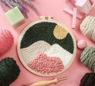 Scenery DIY Poke Embroidery Kit