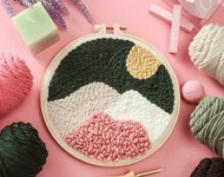 Scenery DIY Poke Embroidery Kit