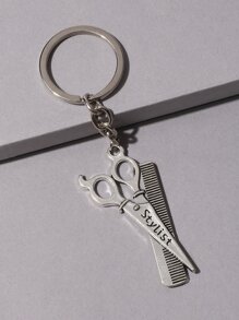 Scissors Charm Keychain