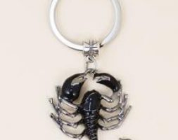 Scorpion Charm Keychain