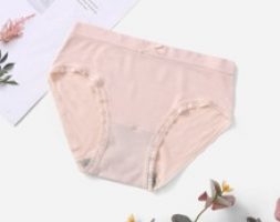 Seamless High Stretch Contrast Lace Sports Brief