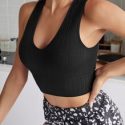 Seamless Textured Sports Tank Top